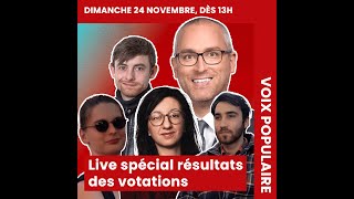 Live spécial résultats des votations suisses [upl. by Marienthal]