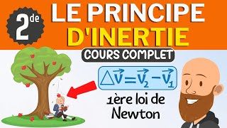 Le principe dinertie première loi de Newton  cours de seconde [upl. by Assirroc]