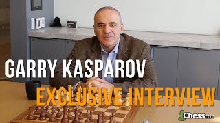 Exclusive Chesscom Interview Garry Kasparov  13th World Chess Champion [upl. by Ettennan265]