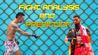 Max Holloway vs Ilia Topuria Fight Analysis amp Prediction [upl. by Euqinot]