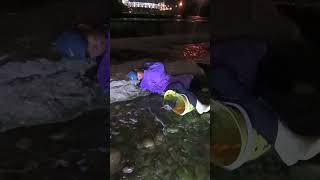 When he sleeps the fish comes by itself👍👍👍 fishing funny shorts [upl. by Gnahk559]