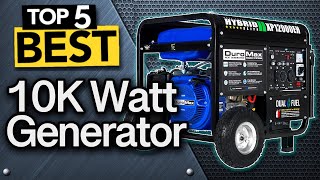 TOP 5 Best 10000 Watt Generators Today’s Top Picks [upl. by Celestyn]