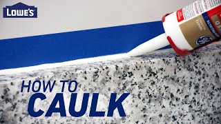 How To Caulk with a Caulking Gun [upl. by Ethelinda]