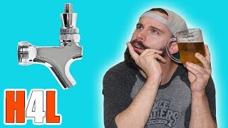 HOW TO CLEAN A HOMEBREW DRAFT BEER FAUCET [upl. by Aikit]