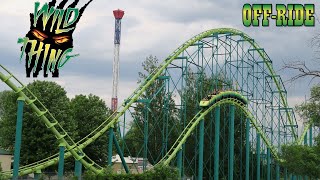 Wild Thing OffRide Footage Valleyfair Morgan Hyper Coaster  NonCopyright [upl. by Leirraj115]