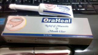 OraHeal Product Review  Canker Sore treatment [upl. by Malda]