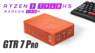 GTR7 PRO 7940HS FirstLook A New Mini PC On The Edge Of Full Size Desktop Power [upl. by Zacherie795]