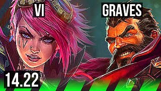 VI vs GRAVES JGL  KR Master  1422 [upl. by Atalie502]