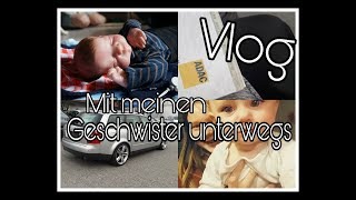 VLOG  Neues Babybett  Mit meinen Geschwistern unterwegs  Autovlog  Reborn Baby Deutsch [upl. by Borries627]