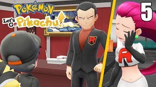 ¡NOS INFILTRAMOS EN EL EQUIPO ROCKET 👊 CUARTO GYM  Pokémon Lets Go 5 En Español  Switch [upl. by Nhepets]