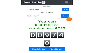 freelitecoin multiply Part 2 [upl. by Ainaled]