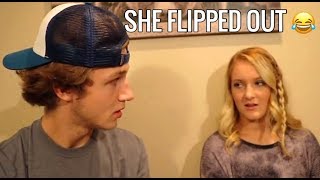 BREAK UP PRANK ON GIRLFRIEND SHE CRIED [upl. by Ahsenor]