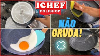 FRIGIDEIRA ICHEF POLISHOP  COMO LIMPAR E FAZER A CURA  TESTE COM OVO🍳 Shark Series [upl. by Nenney]