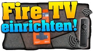 Fire TV Stick 4k einrichten Amazons Fire TV installieren in 3 MINUTEN Deutsch [upl. by Noned655]