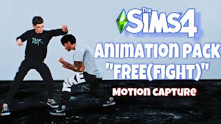 FREE animation sims 4Animation pack sims 4Fight animation DOWNLOAD [upl. by Doreen442]