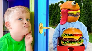 Whos at the Door  More Diana and Romas Family Adventure amp Educational Kids Videos [upl. by Daniella]