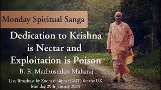 Dedication to Krishna is Nectar and Exploitation is Poison [upl. by Nauqal]