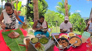 Un dia con Altagracia cocinando en de Madre Vieja La vida del campo [upl. by Acim697]