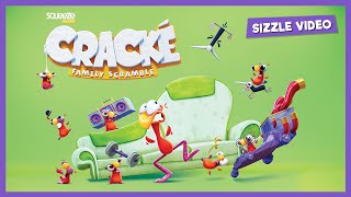 CRACKÉ FAMILY SCRAMBLE  SIZZLE VIDEO  Trailer  Cartoons for Kids [upl. by Anevad]