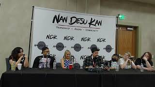 Nan Desu Kan 2023  All Voice Actors Panel [upl. by Nylaras]