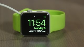 How To  Use Nightstand Mode on the Apple Watch [upl. by Desiri285]