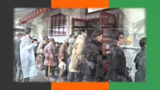 The opening day of the fifth Kabukiza April 2 2013  nipponcom [upl. by Amalea]