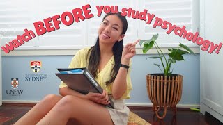 5 Things I WISH I Knew Before Studying Psychology at University [upl. by Nnylyak]