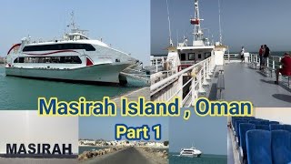 Masriah Islands Oman Part 1 vlog37 VlogAdventures Storytelling lifejourney muscomannews [upl. by Yvehc]