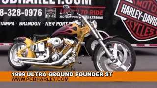 Used 1999 Ultra Ground Pounder ST Motorcycle for sale [upl. by Ellemrac]