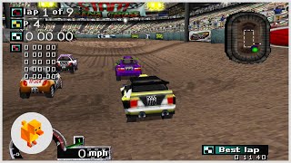 Rally Cross PS1  Pro Normal Season Playthrough  DuckStation Emulation [upl. by Kasey]