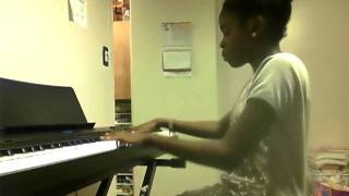 My Girl  Mindless Behavior Kiyah Katten Piano Cover [upl. by Ahsykal]