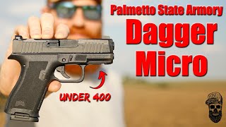 PSA Dagger Micro The 350 Micro Double Stack 9mm First Shots [upl. by Cecilla]