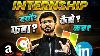 How To Get Internships In 1st2nd Year Of College Everything You Need To Know 🤯  Job Vs Internship [upl. by Lorianne]