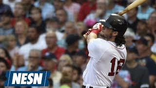 Red Sox Lineup Benintendi On CareerHigh Hitting Streak [upl. by Dachi]