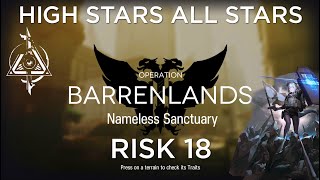 【Arknights】CC12 Nameless Sanctuary Risk 18 Easy Guide [upl. by Naols]