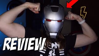 Marvel Legends WAR MACHINE Replica Helmet Review [upl. by Nomar]