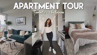 APARTMENT TOUR 🏙️ My 1 bedroom apartment in Toronto [upl. by Nylatsyrk]