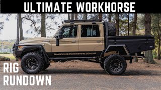 Ultimate Workhorse  79 Series Toyota Land Cruiser full vehicle build by Shannons Engineering [upl. by Taite232]