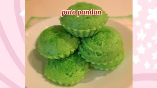 Nicesys Kusina Making Puto Pandan [upl. by Areic]