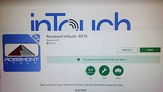 Upgrading Waver from builtin app to new Rossmont inTouch App [upl. by Enomys]