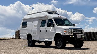 2011 E350 V10 Pleasureway Class B 4X4 conversion [upl. by George885]