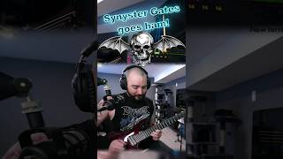 Avenged Sevenfold  Sidewinder Instrumental Bridge Shred on Guitar in Rocksmith 2014 [upl. by Ynattyrb]