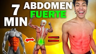 ✅PODEROSOS ABDOMINALES SIN DOLOR DE ESPALDA BAJA 7 Minutos INTENSOS  Rutina Abdominales [upl. by Alvin]