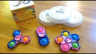 Pop Bubble Spinner  Colorful Fidget Spinners [upl. by Eiggam870]