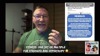 Fitness One Set or Multiple sets for Strength amp Hypertrophy What science based testing reveals [upl. by Lexy15]