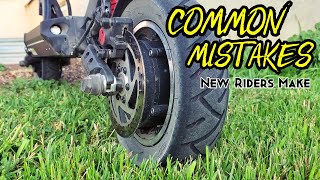 Common Mistakes New Electric Scooter Owners Make [upl. by Yelsnik]