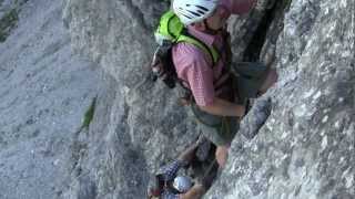 Klettersteig auf die Lachenspitze [upl. by Jovia296]