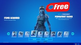 FREE Black Ice Legends Bundle in Fortnite Item Shop From oShven [upl. by Adile]