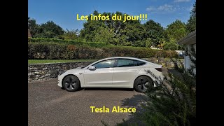 les infos du jour déploiement des SUCs en 2021 les Model3Y 2021 naiment pas lhiver [upl. by Asiralc933]