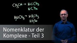 Nomenklatur der Komplexe Teil 3  Anorganische Chemie [upl. by Enomor825]